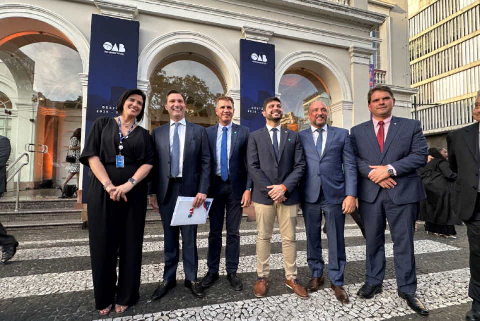 Nova diretoria é liderada pelo presidente da entidade, Leonardo Lamachia. Créditos: Arquivo CREA-RS