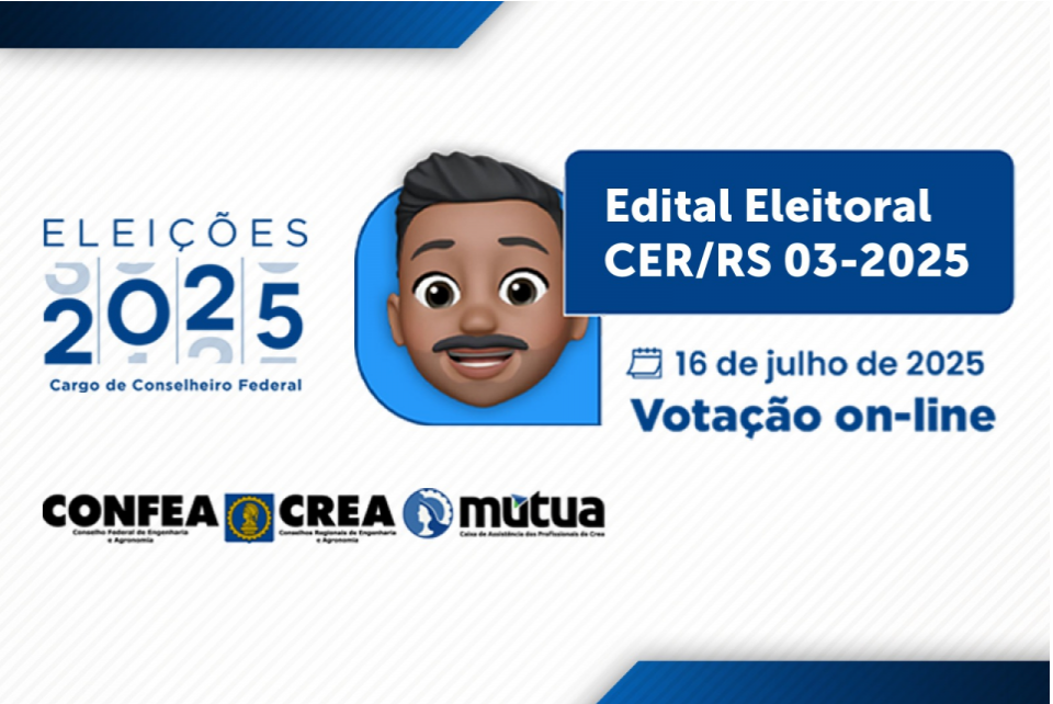 CER-RS divulga Edital Eleitoral 03-2025